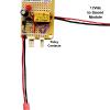 Completed circuit board using the previous layout.  I do this kind of documentation for everything I build, so it is much easier to troubleshoot later.  I also used pin terminals for both the relay contacts and the PIR motion sensor.