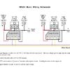 Schematic showing how power supplies are used with 16VAC buss line.  It is the schematic for the components of the power supplies as well.  