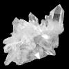 Miniature Quartz crystal cluster that will be used inside the cavern.